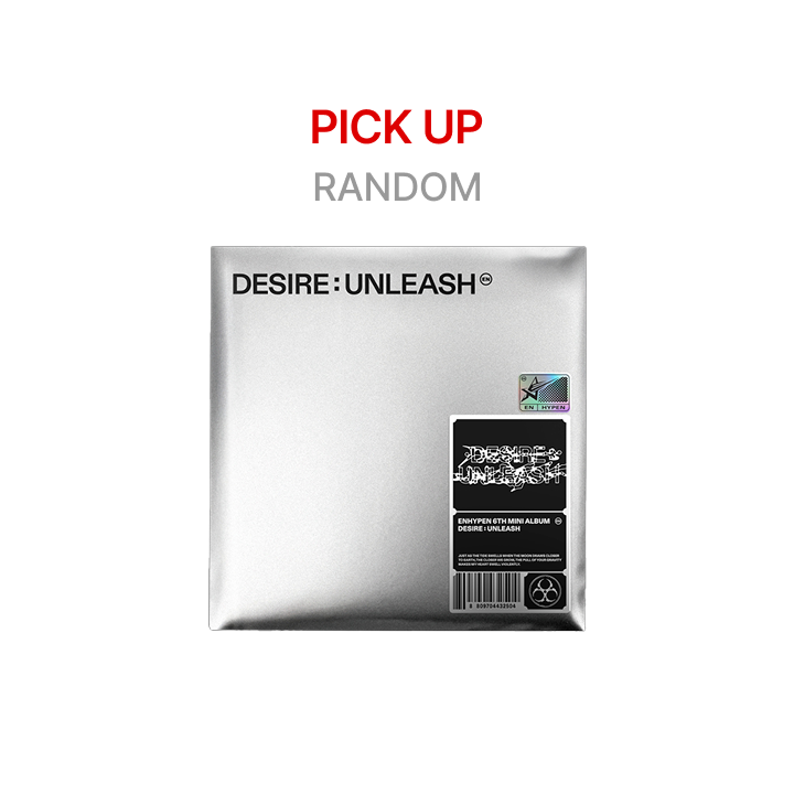 ENHYPEN DESIRE : UNLEASH ENGENE ver ランダム ENHYPEN - DESIRE : UNLEASH (ENGENE Ver.) (Random) | KPOPMART.COM