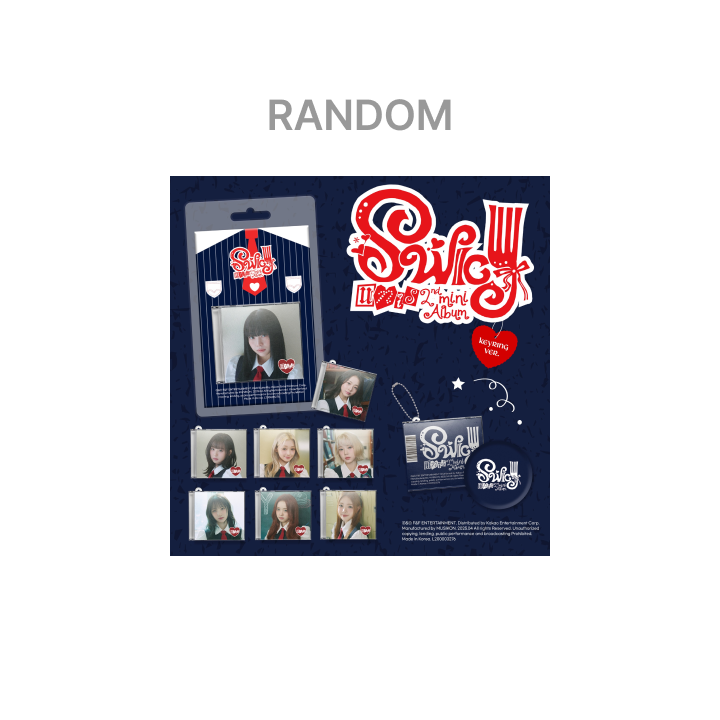 UNIS | The 2nd Mini Album [SWICY] (Keyring Ver.) Random