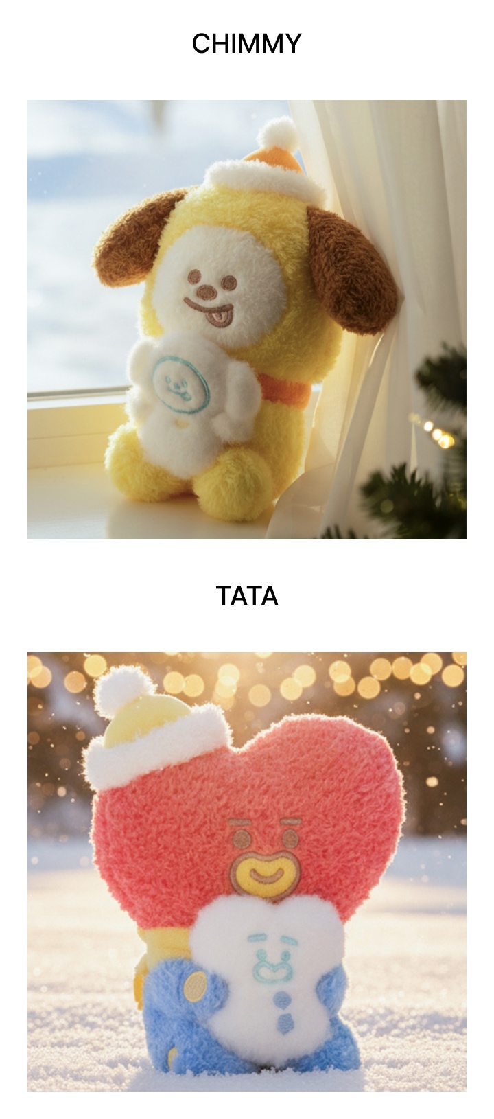 Snowman Plush 2 detail