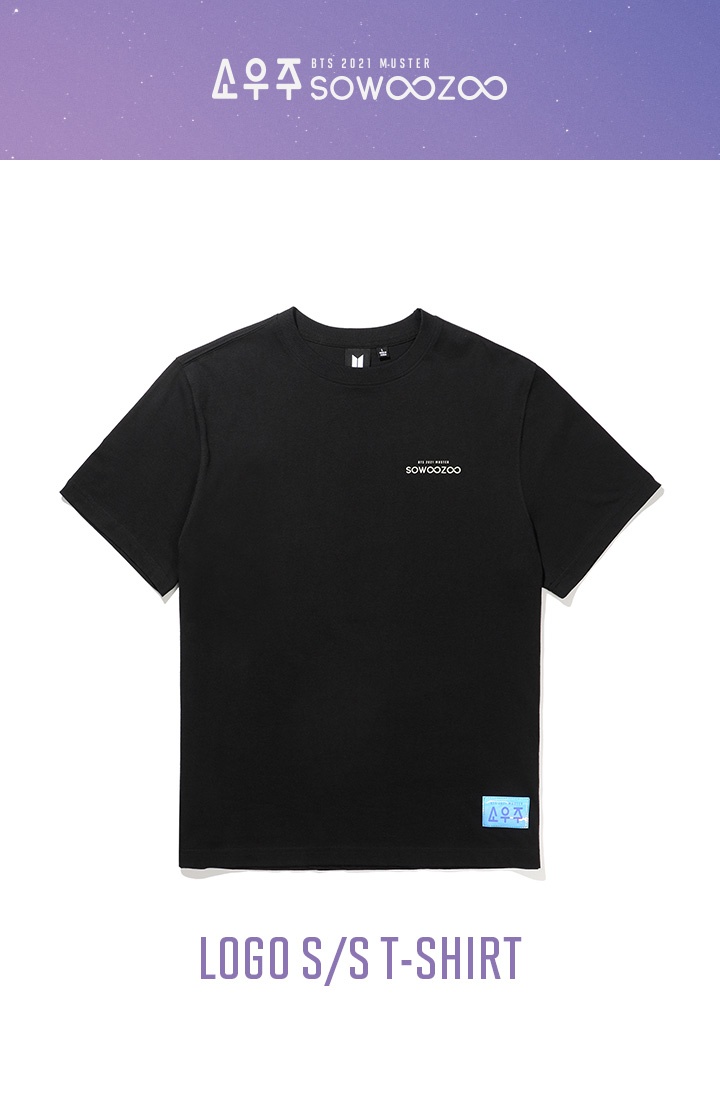 [SOWOOZOO] Logo S/S T-Shirt (black) 0 detail