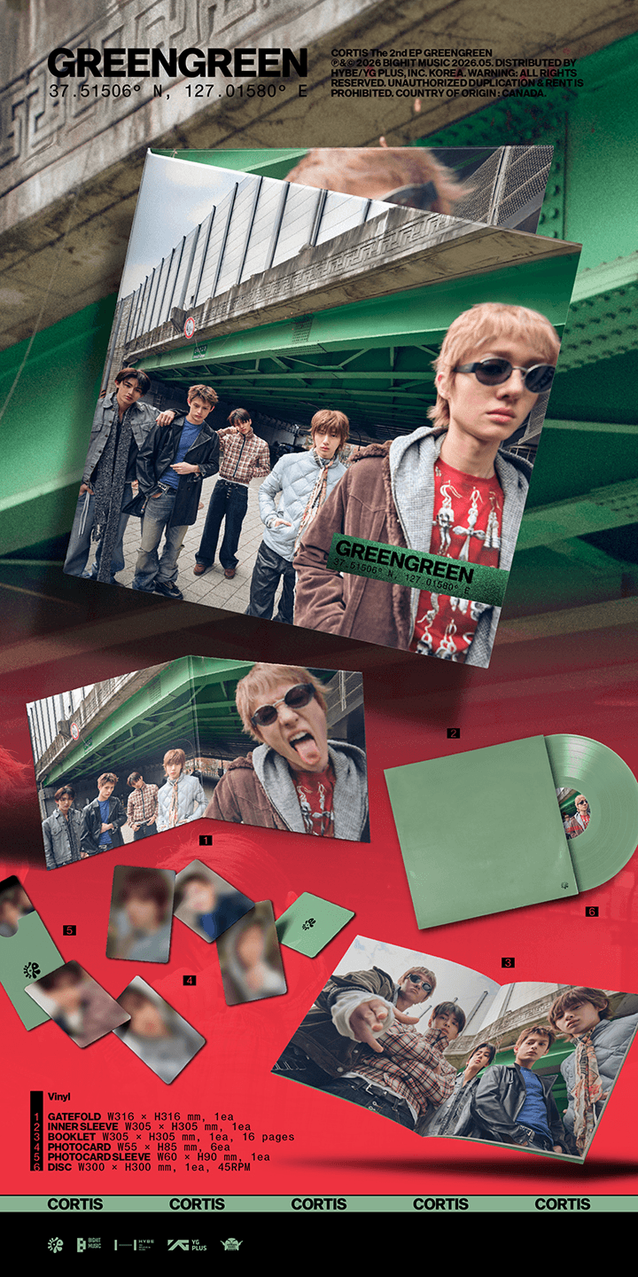The 2nd EP [GREENGREEN] (Vinyl) 0 detail