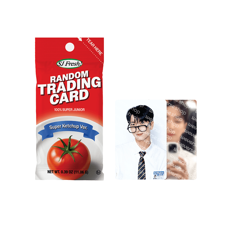 RANDOM TRADING CARD SET (SUPER KETCHUP ver.)