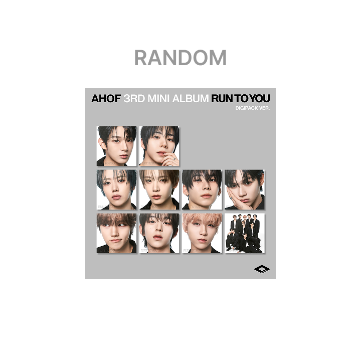 AHOF アホプ トレカ Weverse特典 コンプリート セット AHOF | 3rd Mini Album [RUN TO YOU] (DIGIPACK Ver.) (Random)