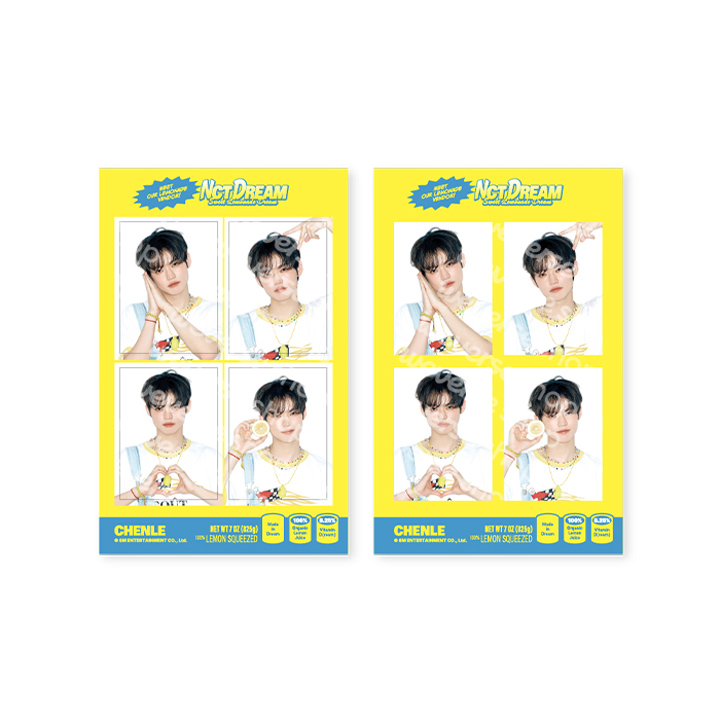 4 CUT PHOTO SET