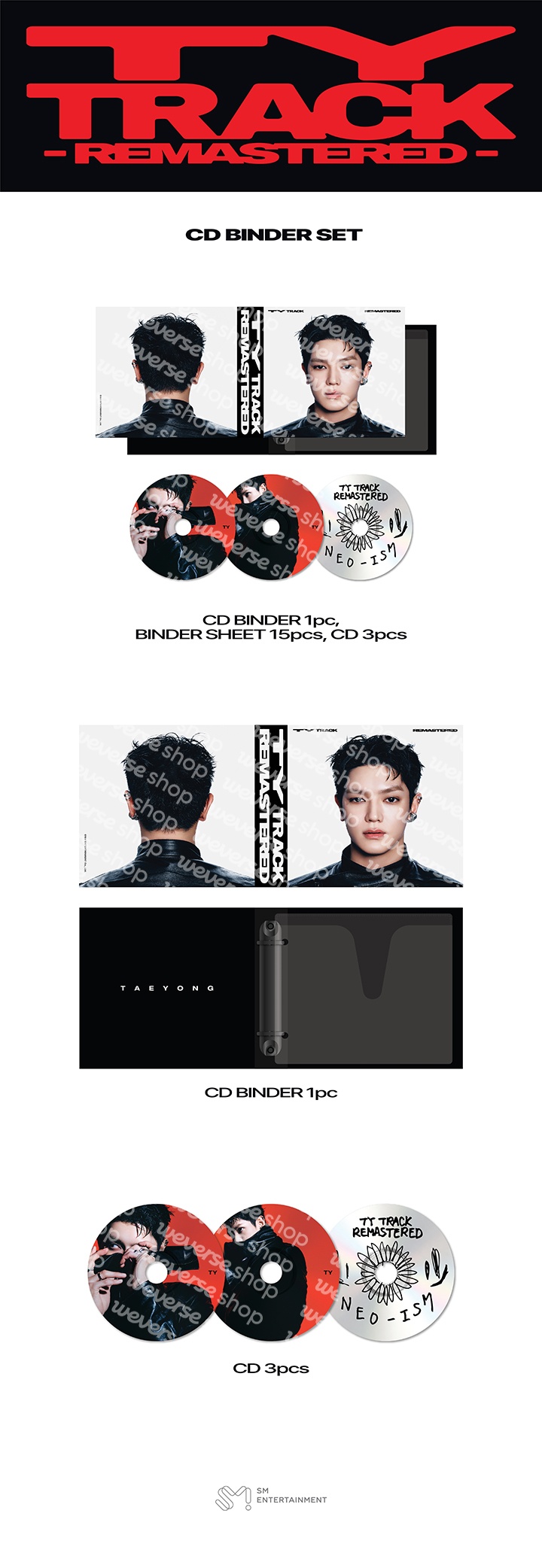 CD BINDER SET 0 detail