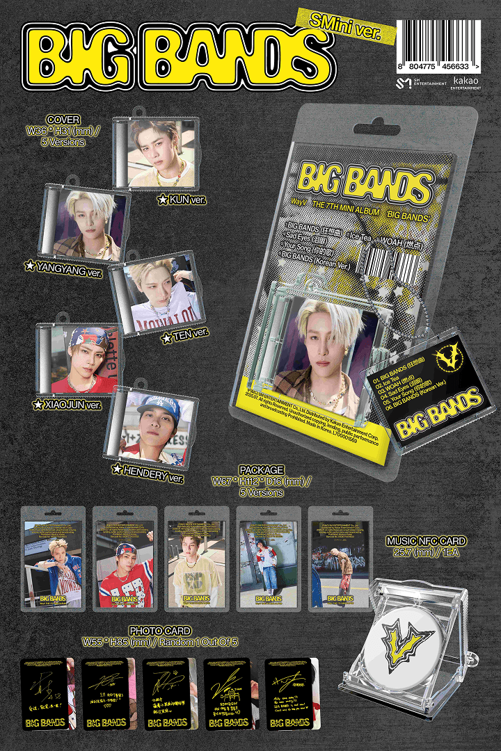 The 7th Mini Album [BIG BANDS] (SMini Ver.) Set 0 detail