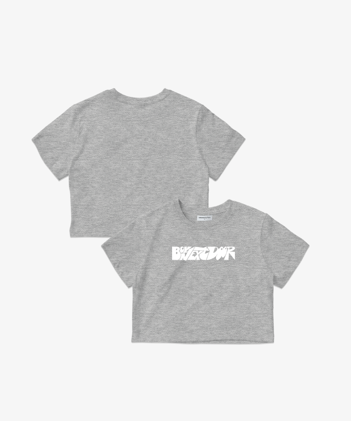 Weverse Con Festival | [BOYNEXTDOOR] Crop S/S T-Shirt (M.Grey)