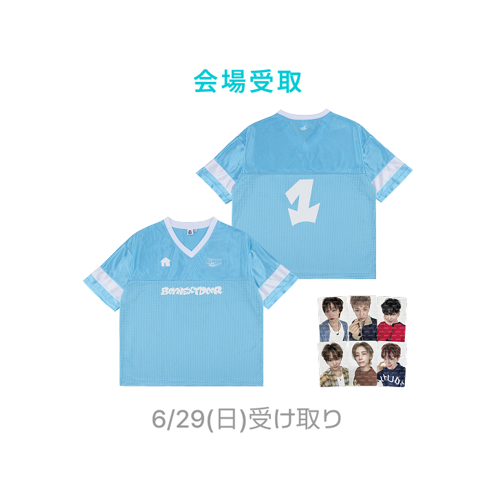 Weverse Con 限定　boynextdoor Soccer ユニフォーム BOYNEXTDOOR | [6/29(日)受け取り]UNIFORM SHIRT