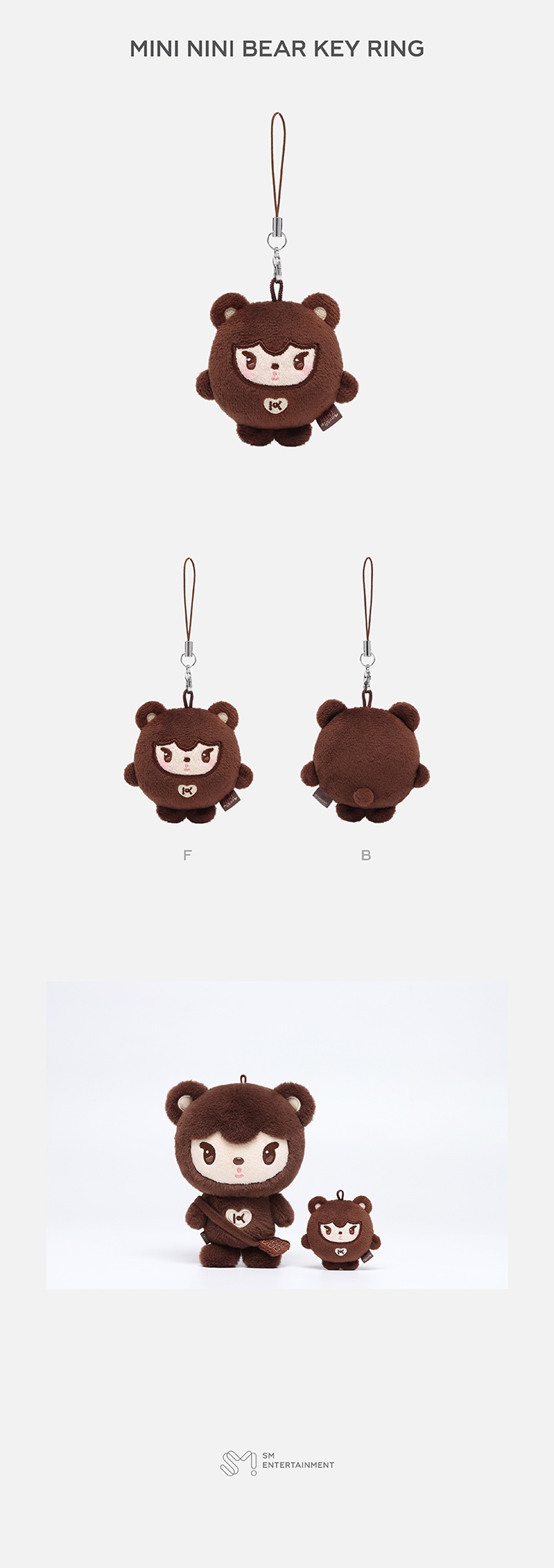 MINI NINI BEAR KEY RING 0 detail