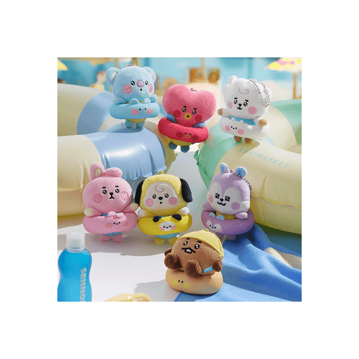 Baby Plush Keyring Splash Edition