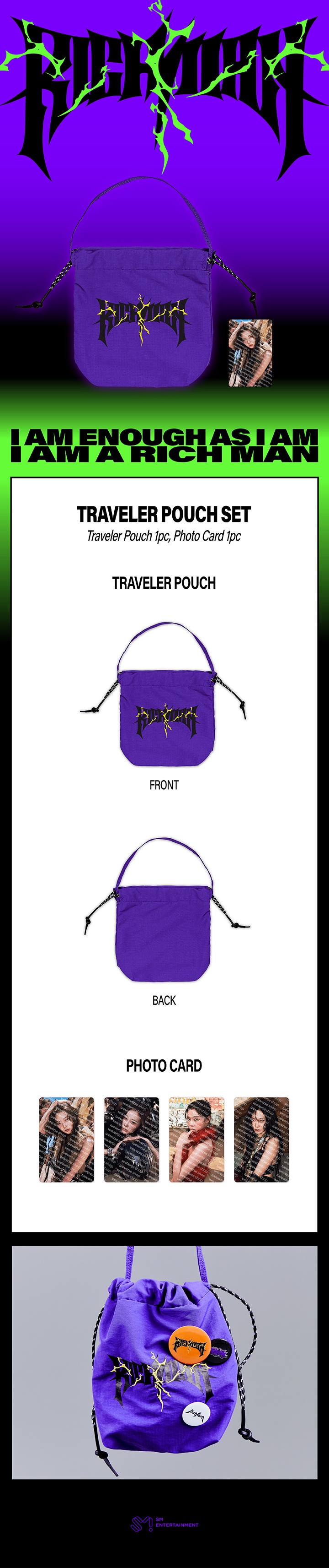 TRAVELER POUCH SET 1 detail