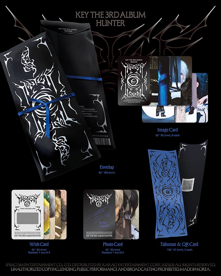 The 3rd Album [HUNTER] (Talisman Ver.)(SMART ALBUM) 0 detail