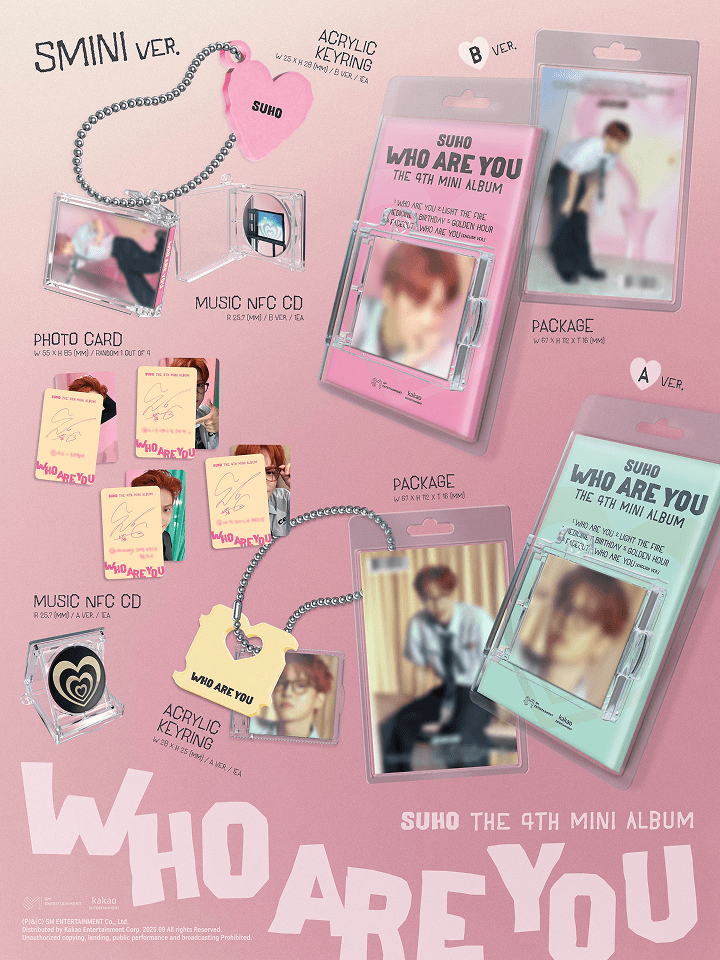 The 4th Mini Album [Who Are You] (SMini Ver.)(SMART ALBUM) Random 0 detail