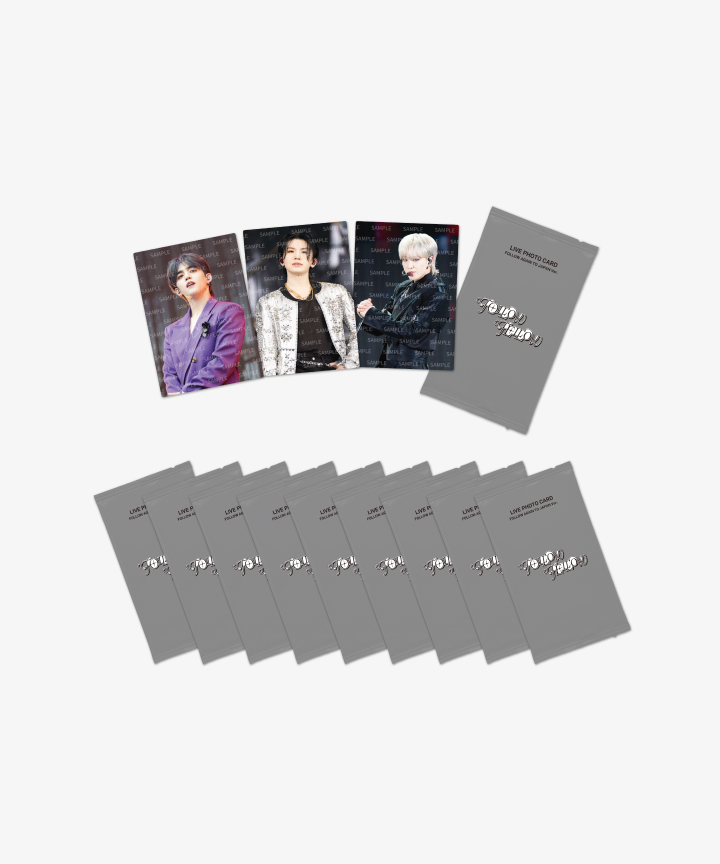 [FOLLOW FELLOW IN JAPAN] LIVE PHOTO CARD (FOLLOW AGAIN TO JAPAN Ver.) 10SET