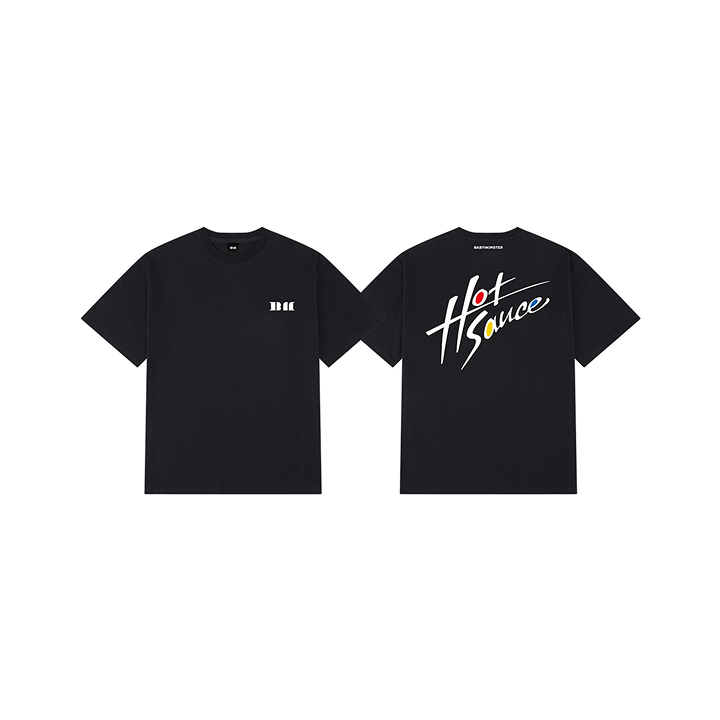 [HOTSAUCE] BABYMONSTER LOGO T-SHIRT_BLACK