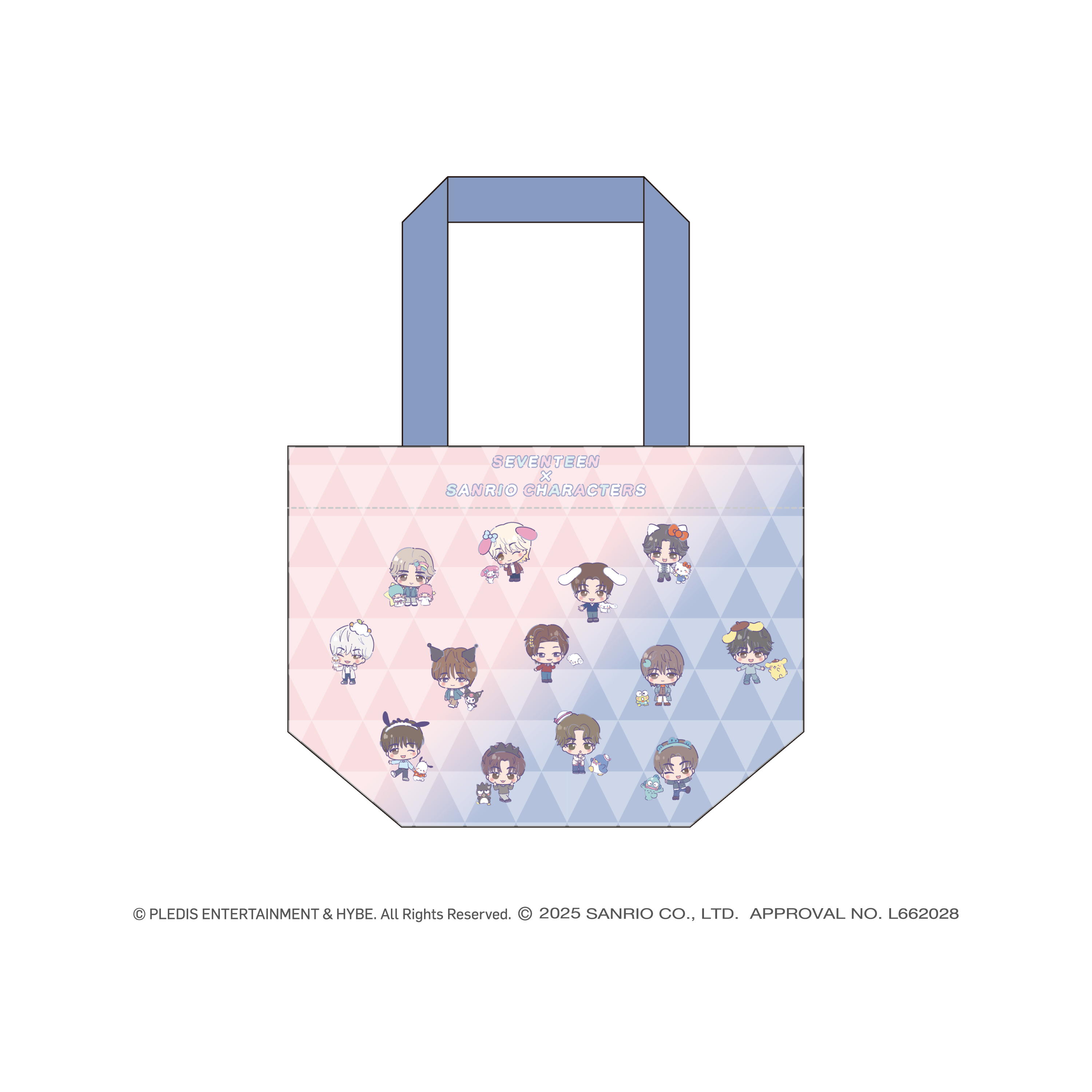 [SEVENTEEN x SANRIO CHARACTERS]レジャーバッグ