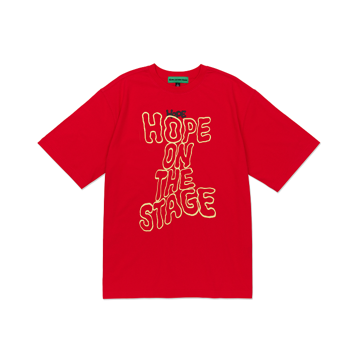 [HOPE ON THE STAGE_FINAL] S/S T-Shirt (Red)