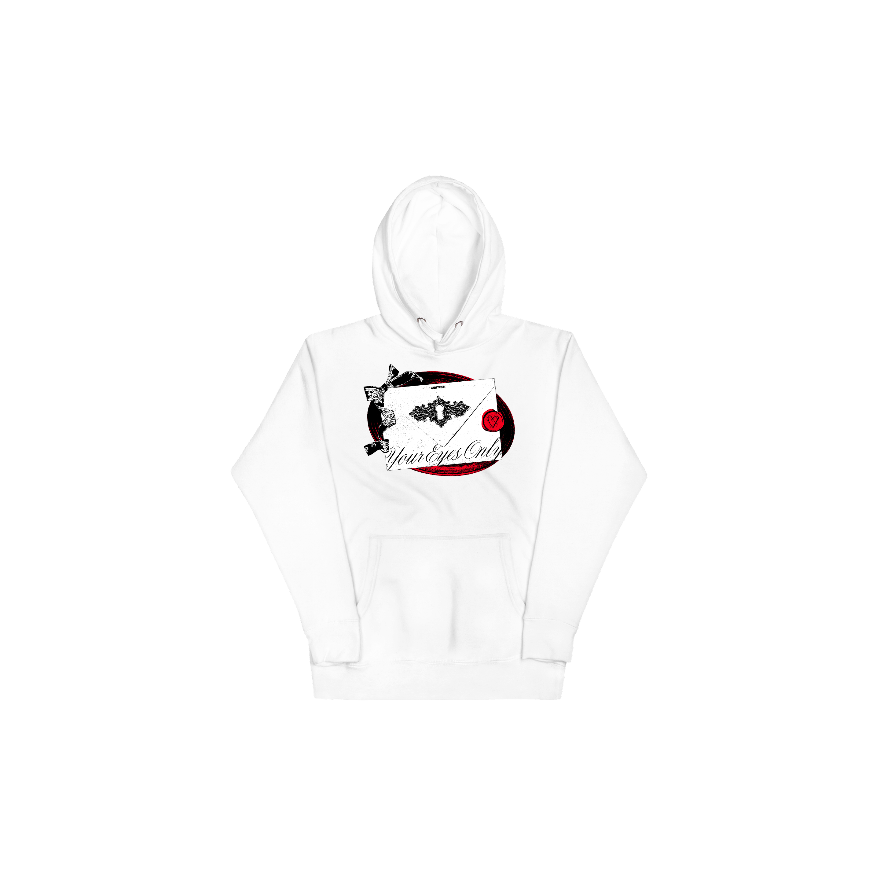 ENHYPEN | [JAKE] Love Letter Hoodie (White)