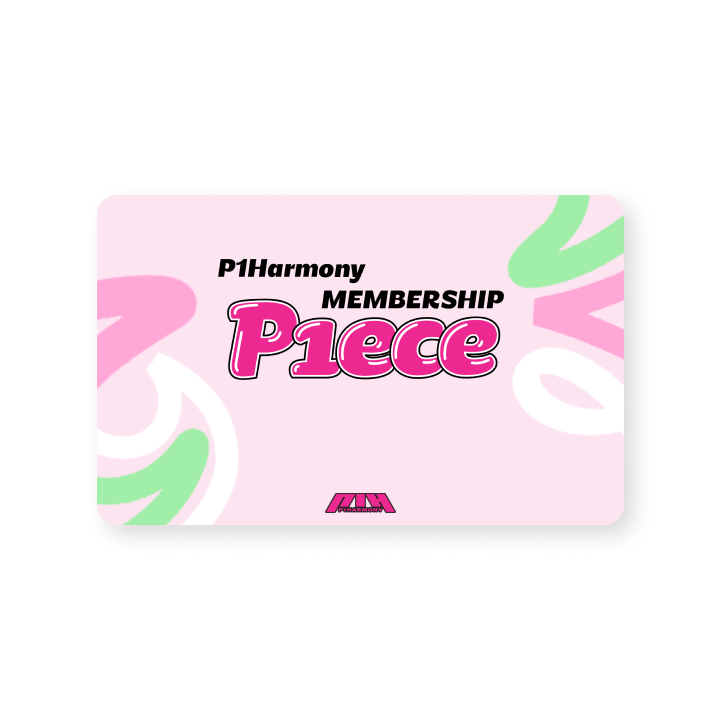 【フルセット】 P1ece　１期　P1Harmony　メンバーシップ　キット P1ece JAPAN】リアル会員証デザイン＆入会特典決定