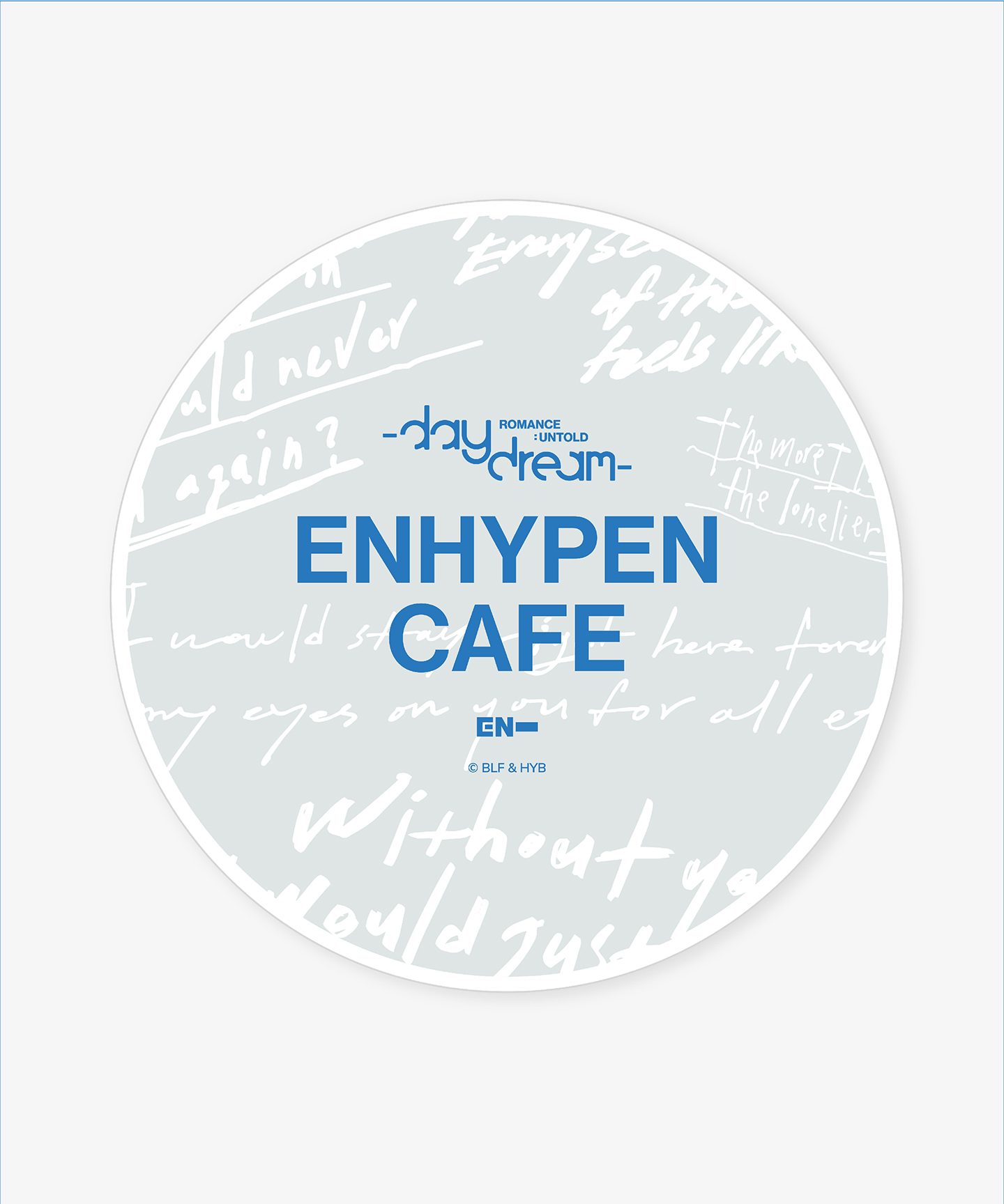 [ENHYPEN CAFE] 白雲石コースター