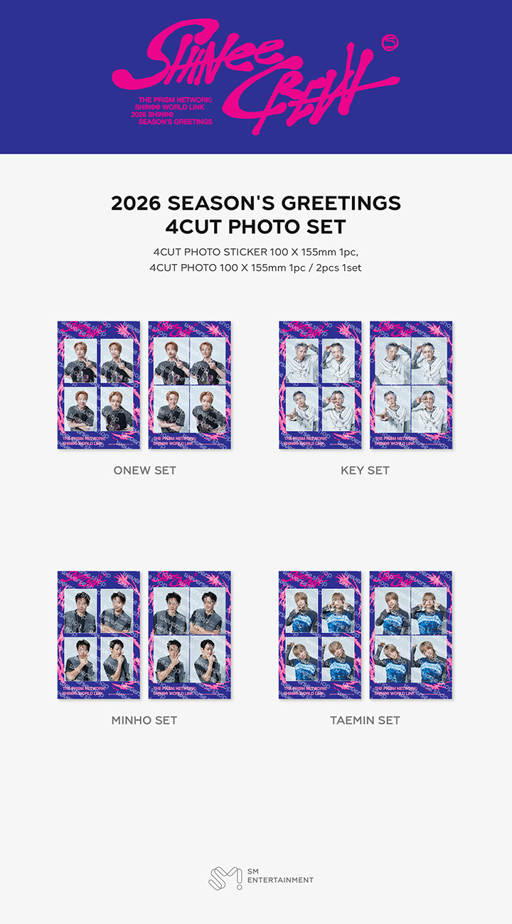 SHINee | 4CUT PHOTO SET