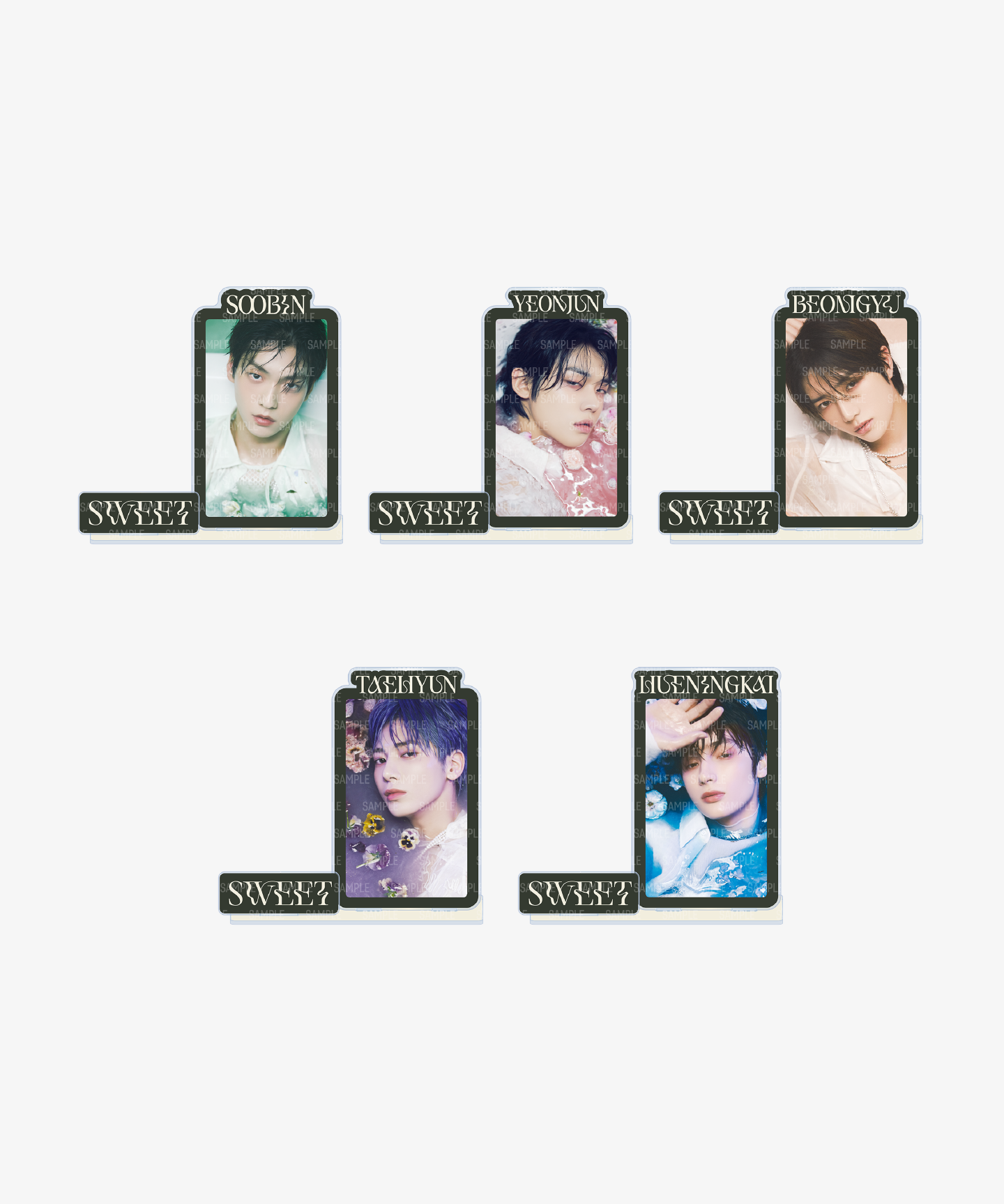 [SWEET] ACRYLIC PHOTO CARD FRAME