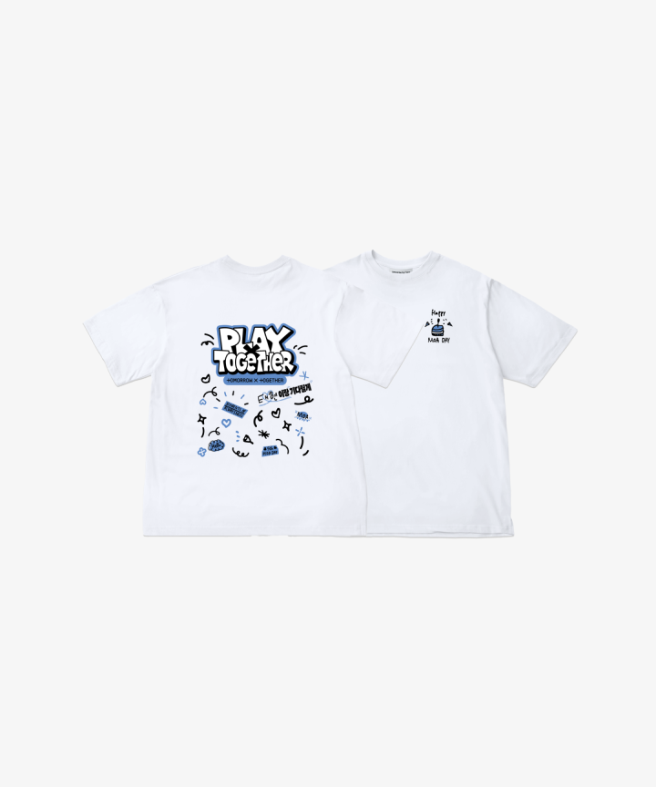TOMORROW X TOGETHER Tシャツ Mサイズ TOMORROW X TOGETHER | [TAEHYUN] OVERSIZED T-SHIRT (WHITE)