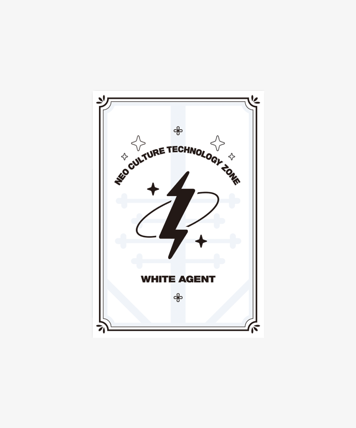 NCT ZONE COUPON 카드 화이트 AGENT 버전