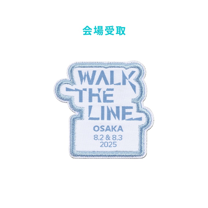 [WALK THE LINE IN JP -SUMMER EDITION-] SOUVENIR WAPPEN (OSAKA)_0
