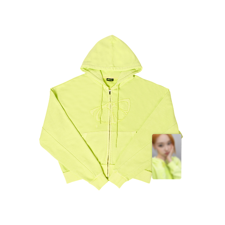 aespa | CROPPED ZIP-UP HOODIE SET