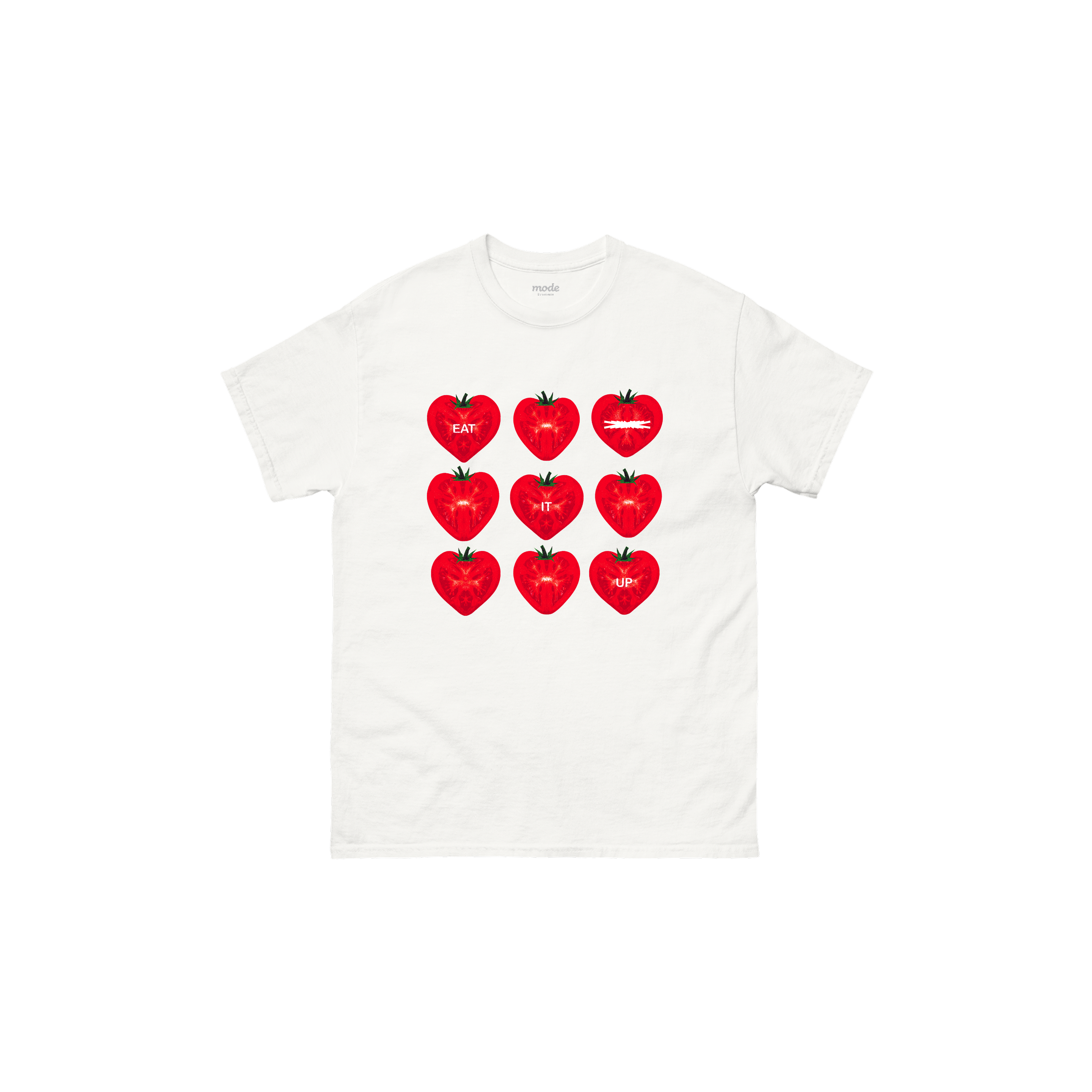 LE SSERAFIM | LE SSERAFIM Tomato Hearts S/S Tee (White)