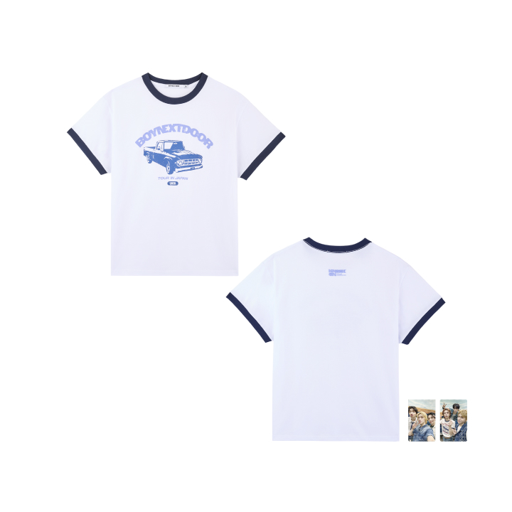 [KNOCK ON Vol.2 IN JAPAN]S/S T-SHIRT (WHITE)