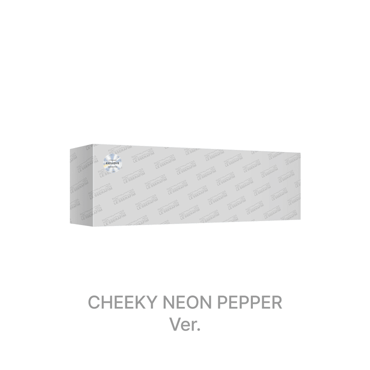 LE SSERAFIM 1st Single Album 'SPAGHETTI' CHEEKY NEON PEPPER  (Weverse Exclusive)_0