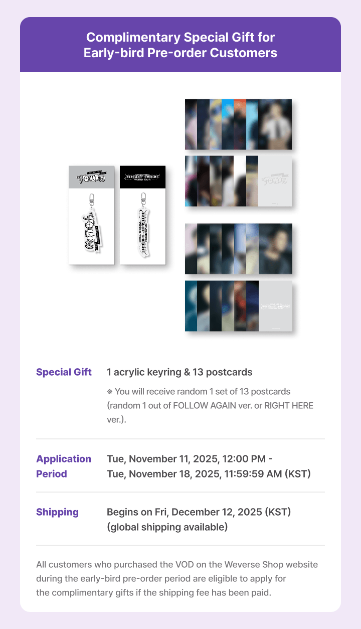  SEVENTEEN TOUR : FOLLOW AGAIN to RIGHT HERE PACKAGE 2 detail