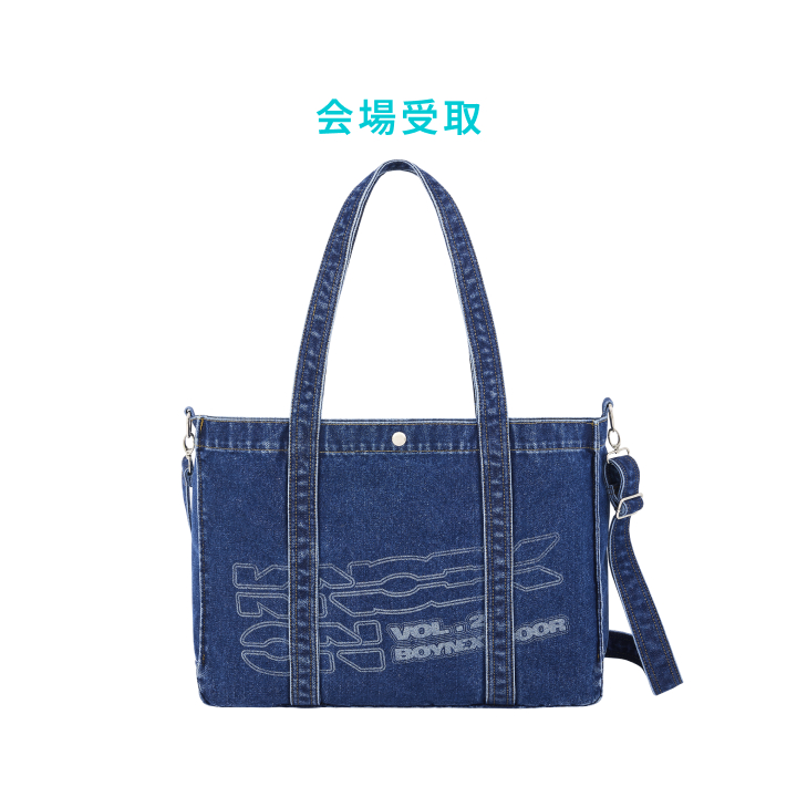 [KNOCK ON Vol.2 IN JAPAN]DENIM TOTE BAG, listed by the store