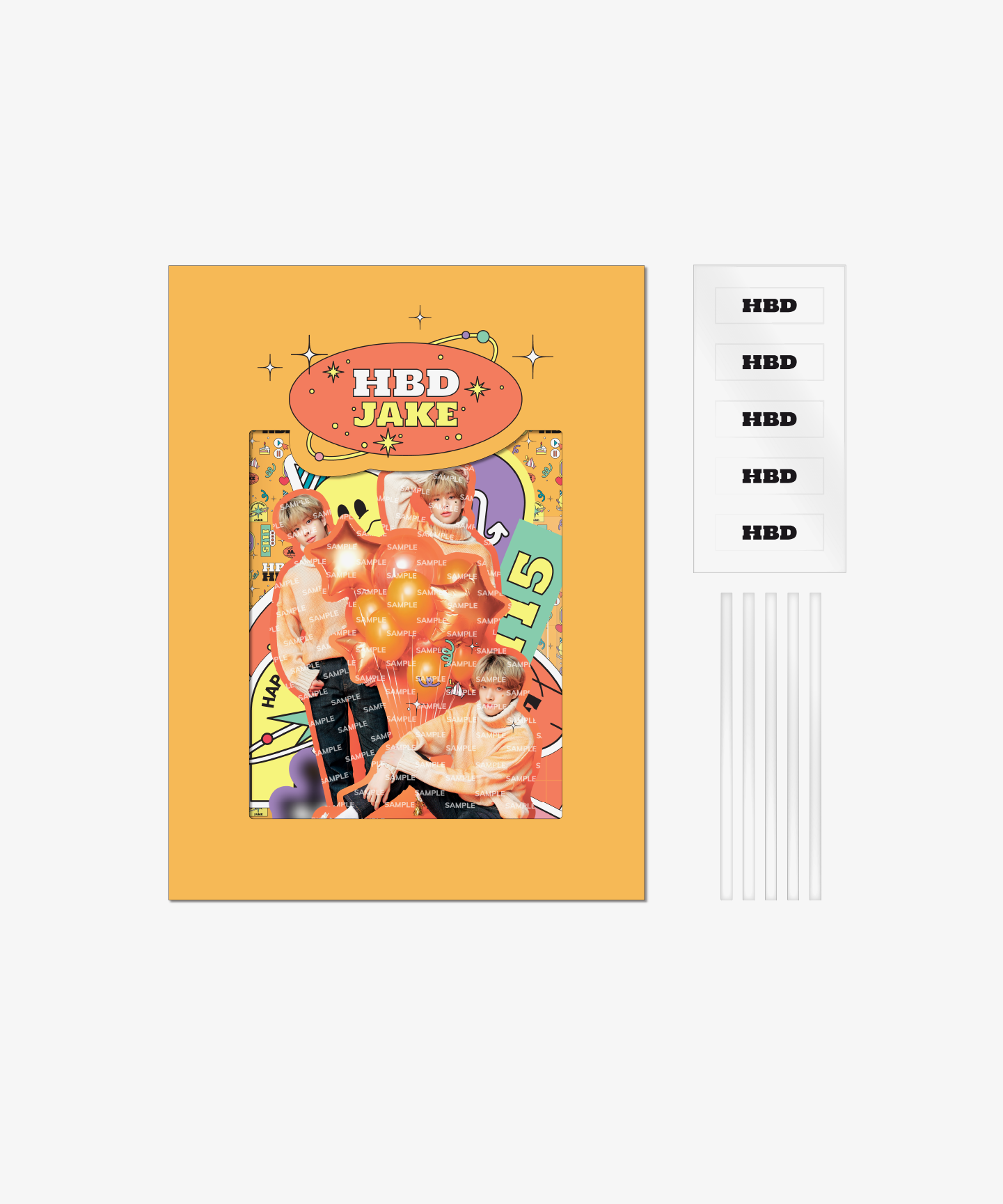 [JAKE] DECO STICKER SET