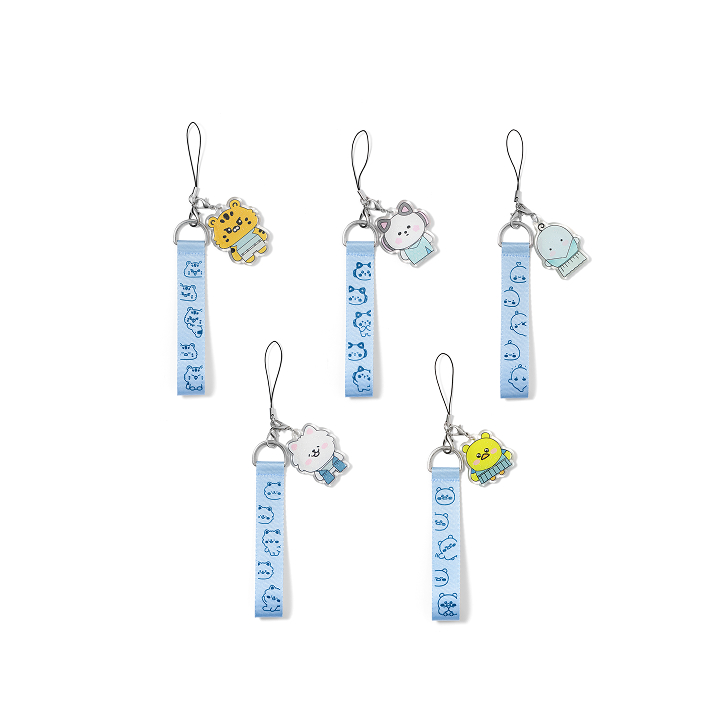 [PUREFLOW]FIM'S CLUB Strap Keyring