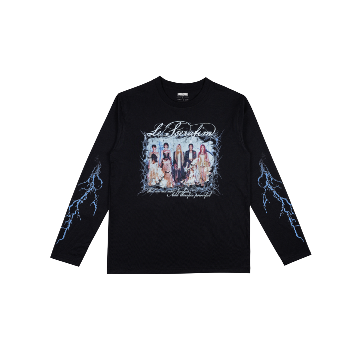 LE SSERAFIM | [US Exclusive] Photo L/S T-Shirt (Black)