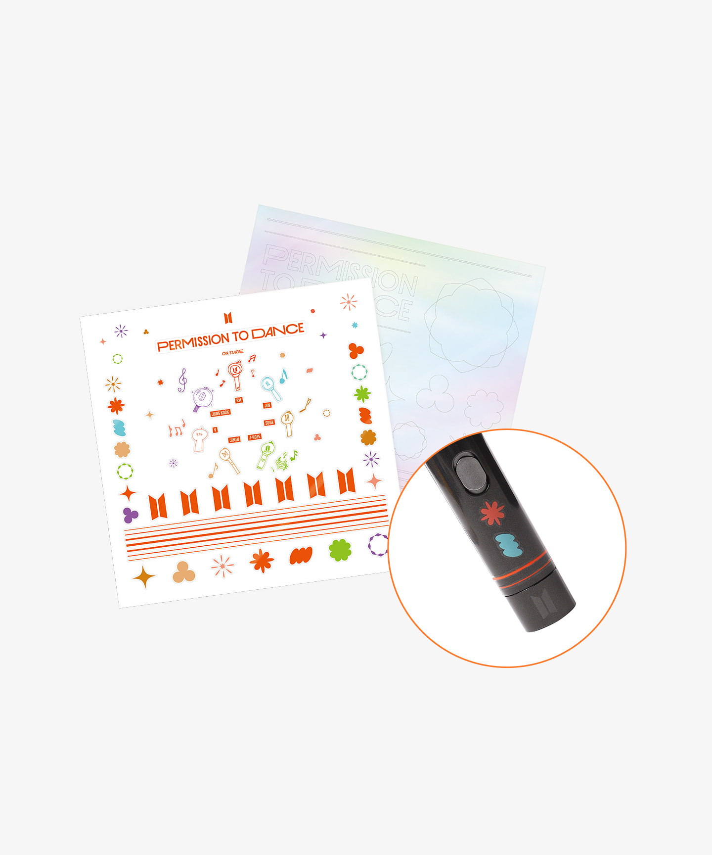 BTS | [PTD ON STAGE] Official Light Stick Deco Sticker