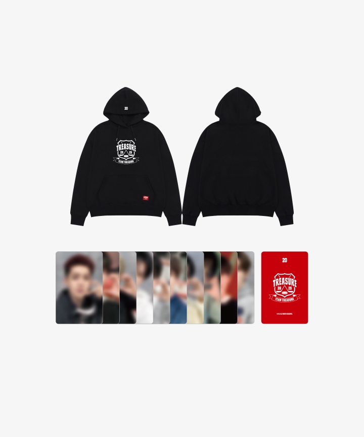 [TEAMTREASURE] TREASURE OVERFIT TEAM HOODIE