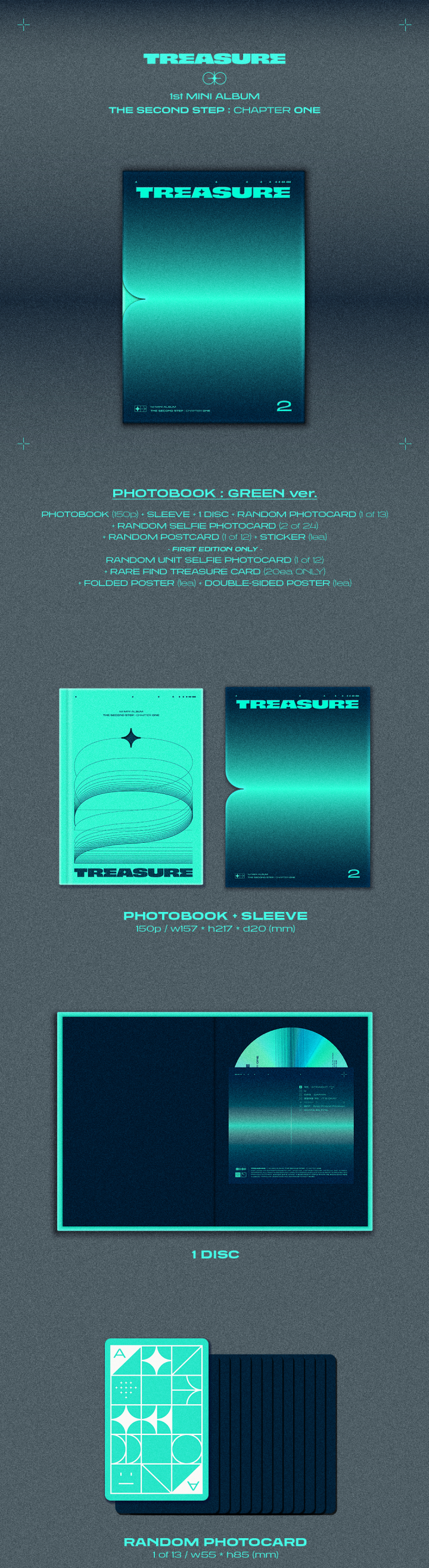 1st Mini Album THE SECOND STEP : CHAPTER ONE (Set) 3 detail