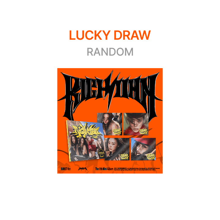 [LUCKY DRAW] 6th Mini Album [Rich Man] (BURST Ver.) (Random)