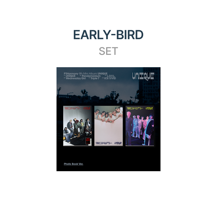 P1Harmony | [EARLY BIRD] 9th Mini Album [UNIQUE] (Photo Book Ver