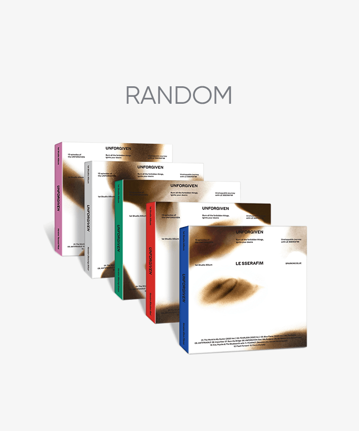 1st Studio Album 'UNFORGIVEN' (COMPACT Ver.) Random_0
