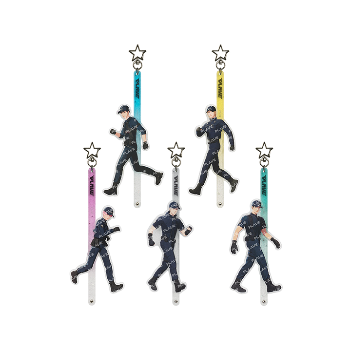 BORN SAVAGE ACRYLIC STICK KEYRING