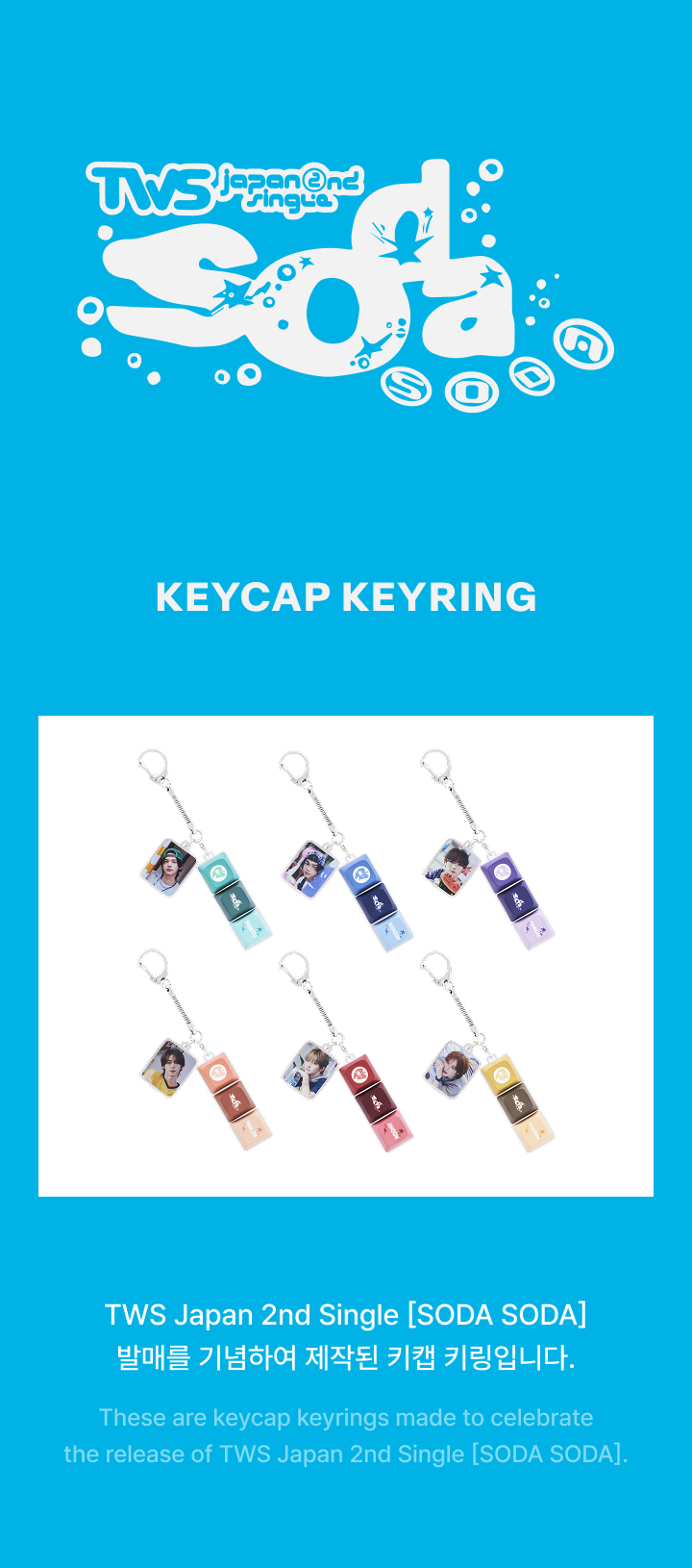 Keycap Keyring 0 detail