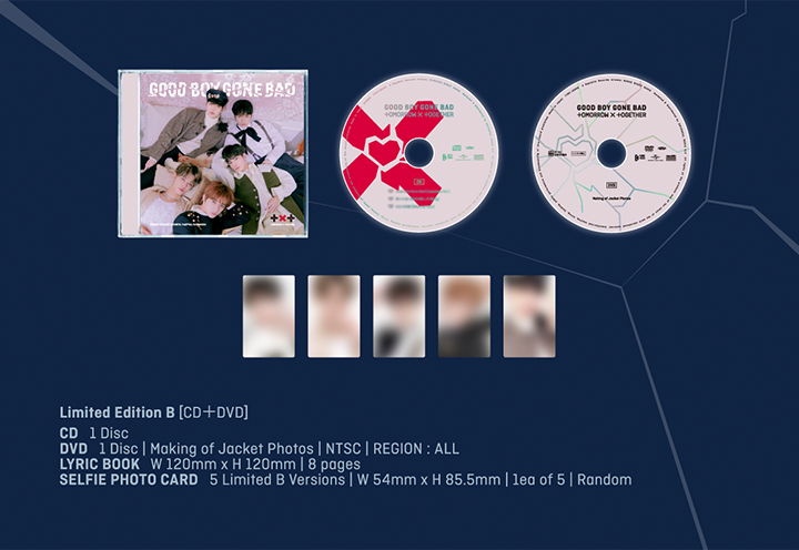 3rd JP Single 『GOOD BOY GONE BAD』 3 SET 1 detail
