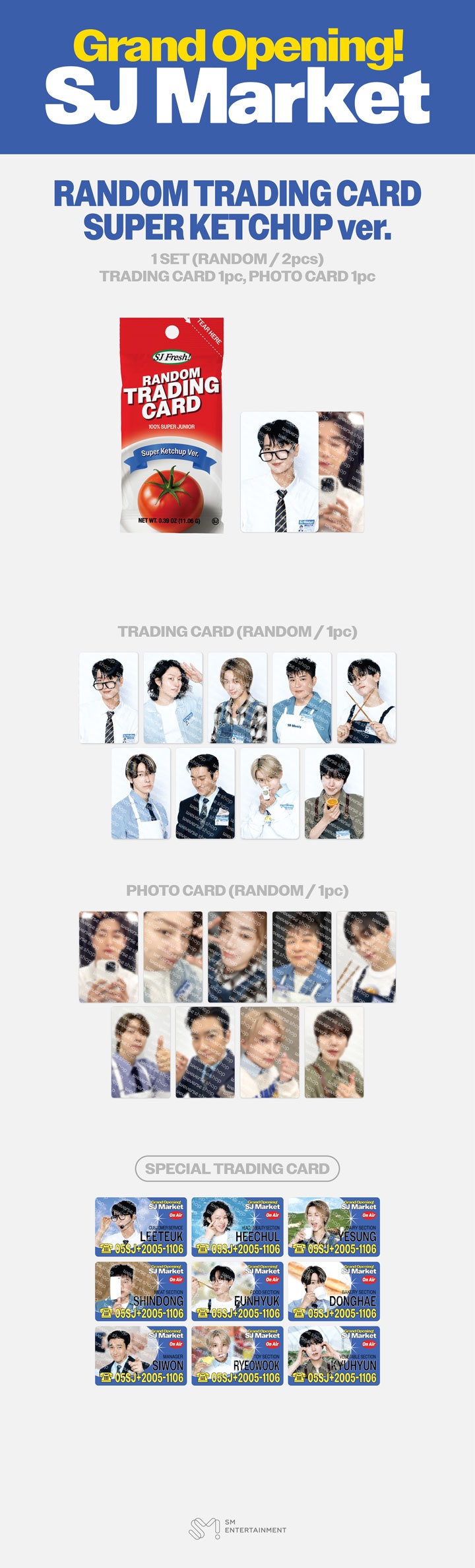 RANDOM TRADING CARD SET (SUPER KETCHUP ver.) 1 detail