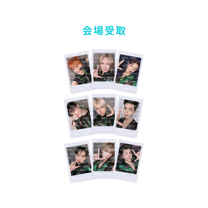 [BLAZE THE WAY ENCORE]INSTANT PHOTO CARD ver.2, listed by the store