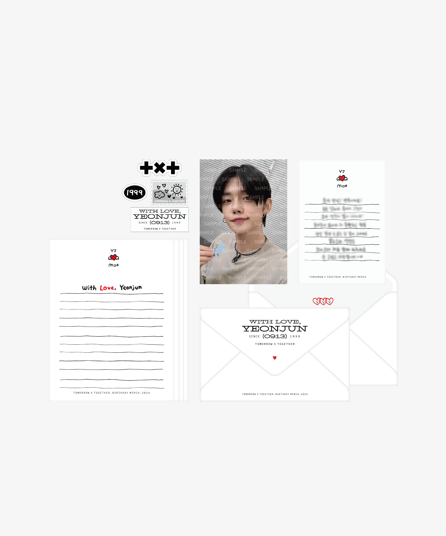 [YEONJUN] LETTER SET